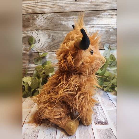 Highland Cow Fuzzy 10" Plush - Picture 2 of 7